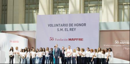 El Rey preside la conmemoración de los 50 años de la Fundación Mapfre