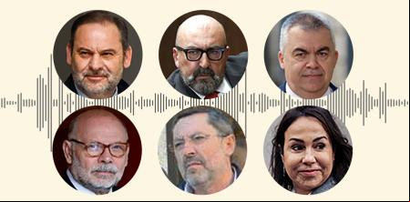 De qué hablan los 8 audios que han provocado la dimisión de Santos Cerdán